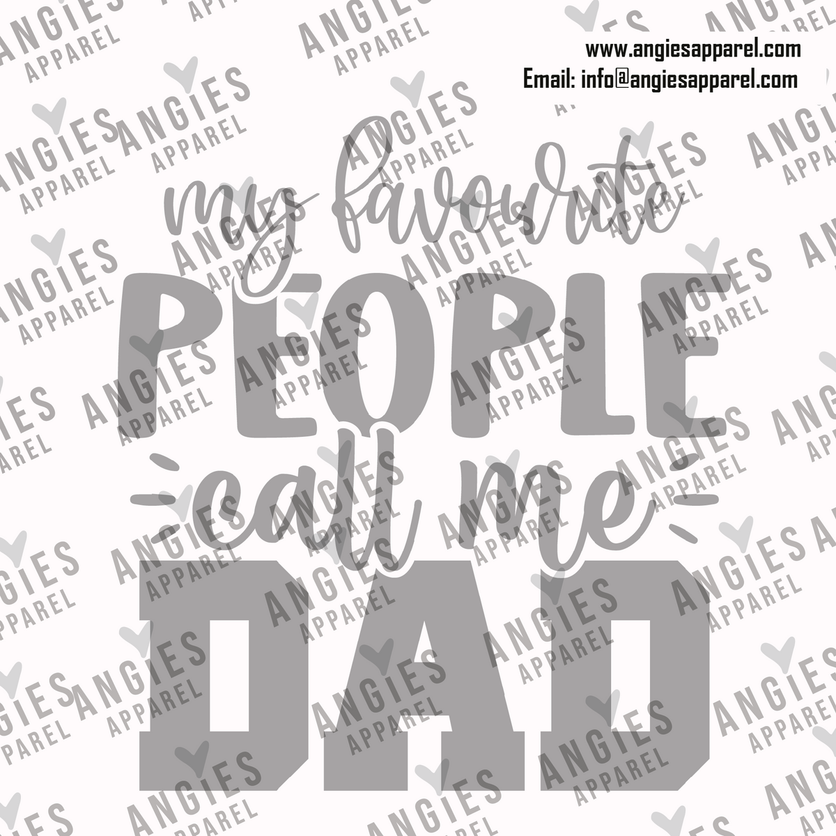 65. My Favourite People Call Me Dad