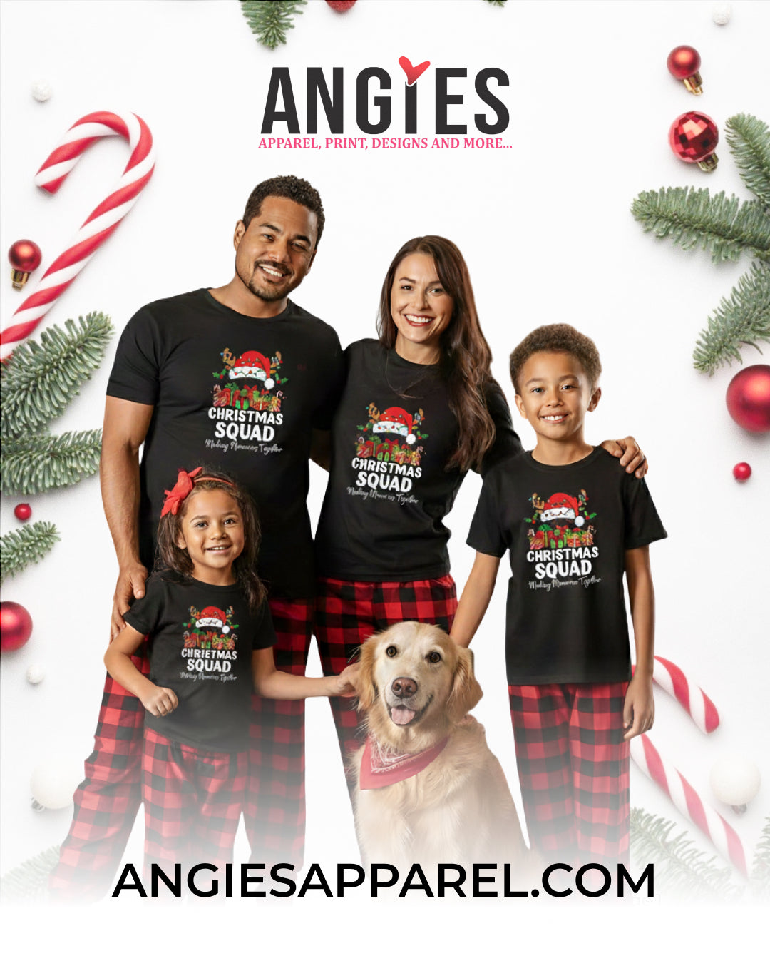 Family Christmas T-Shirts – Choose Your Design