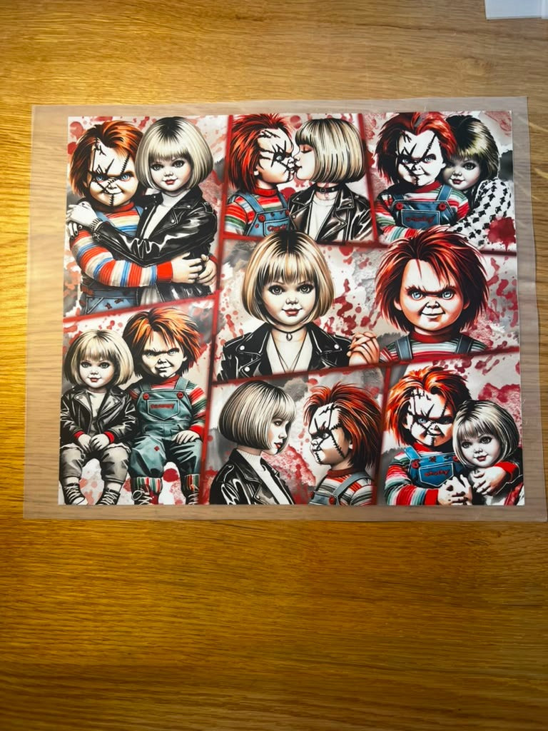 Halloween 10" DTF Chucky & Tiffany