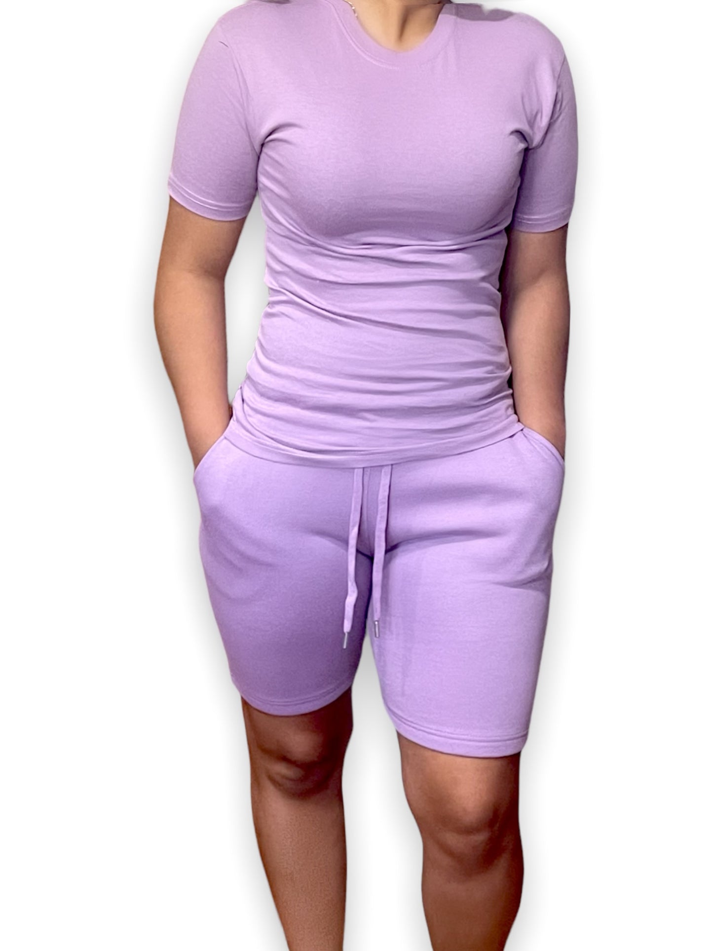 Lilac Adult Short Set