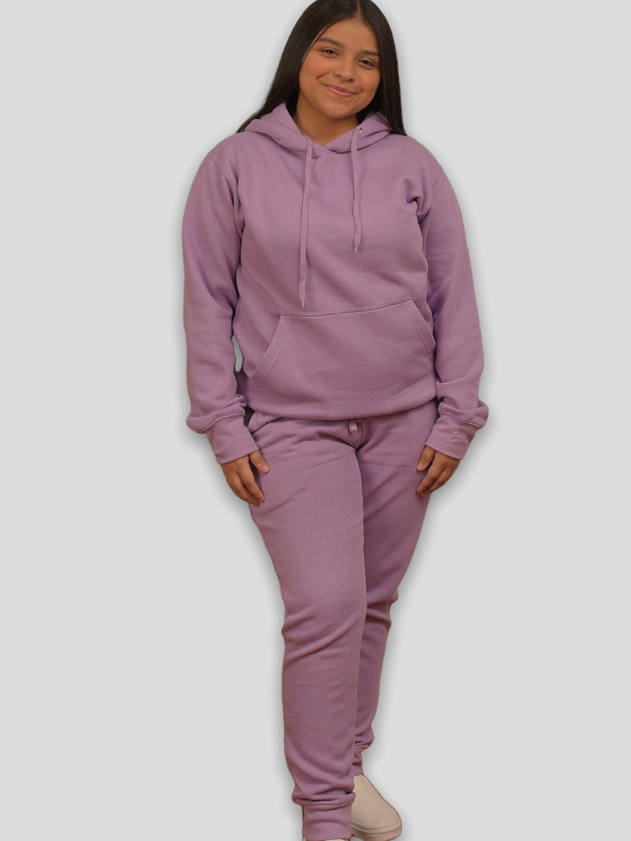 Brown Adult Pull Over Sweat Suit – Angies Apparel