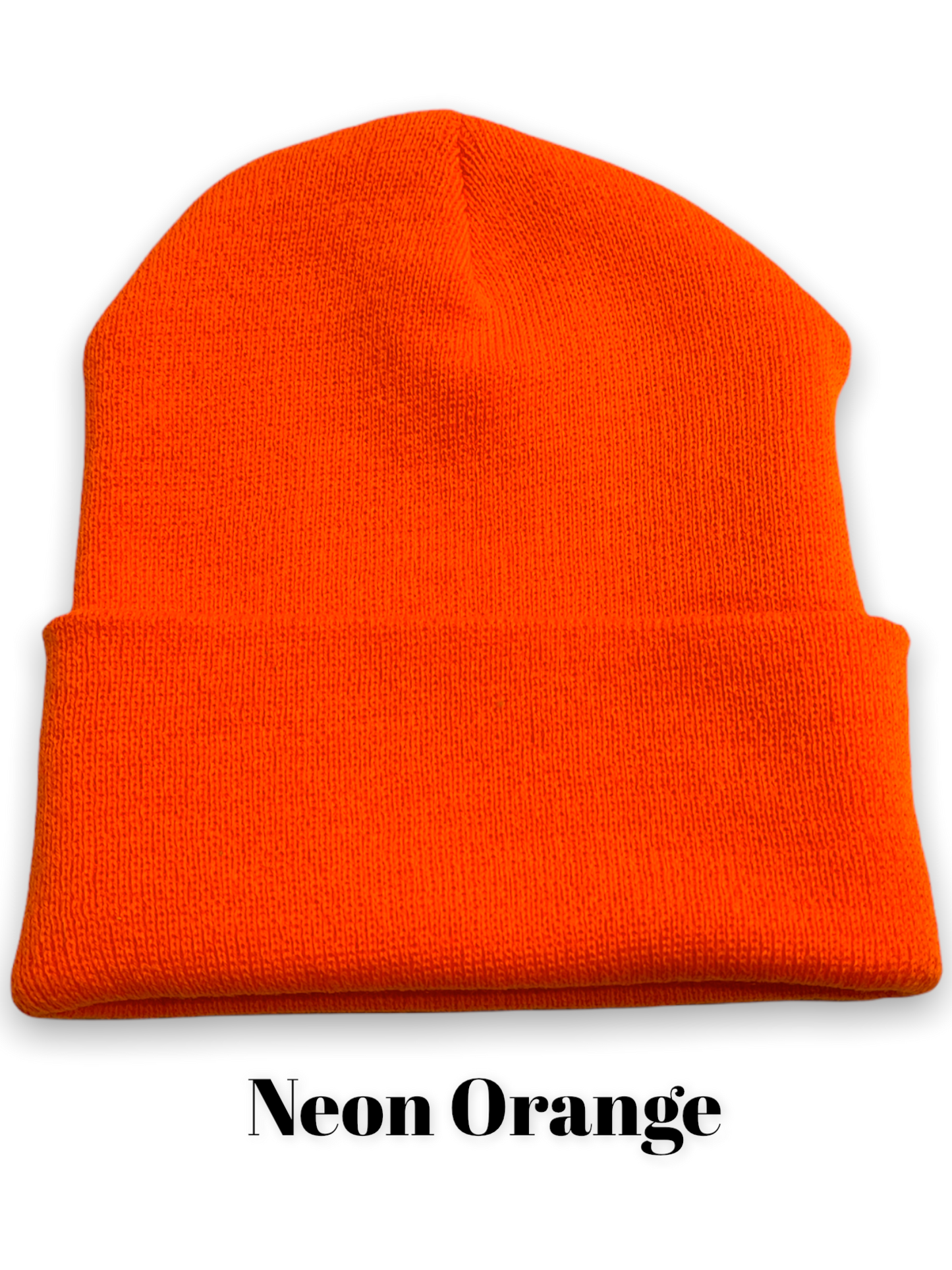 Neon Orange Beanie