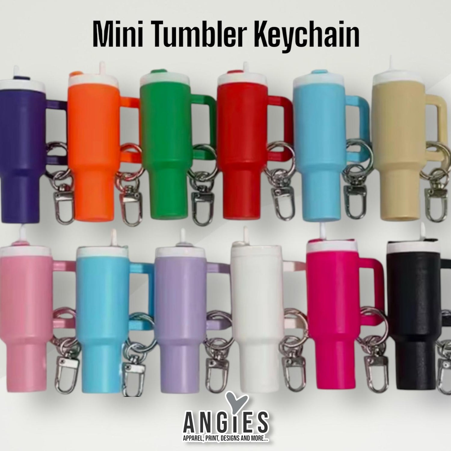 Mini Keychain Tumbler - Cute & Compact Drink Accessory