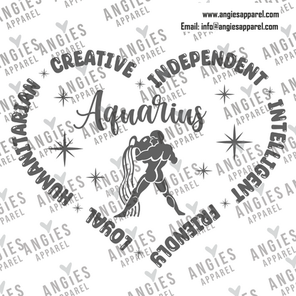 1. Horoscope Heart - Aquarius - Ready to Press