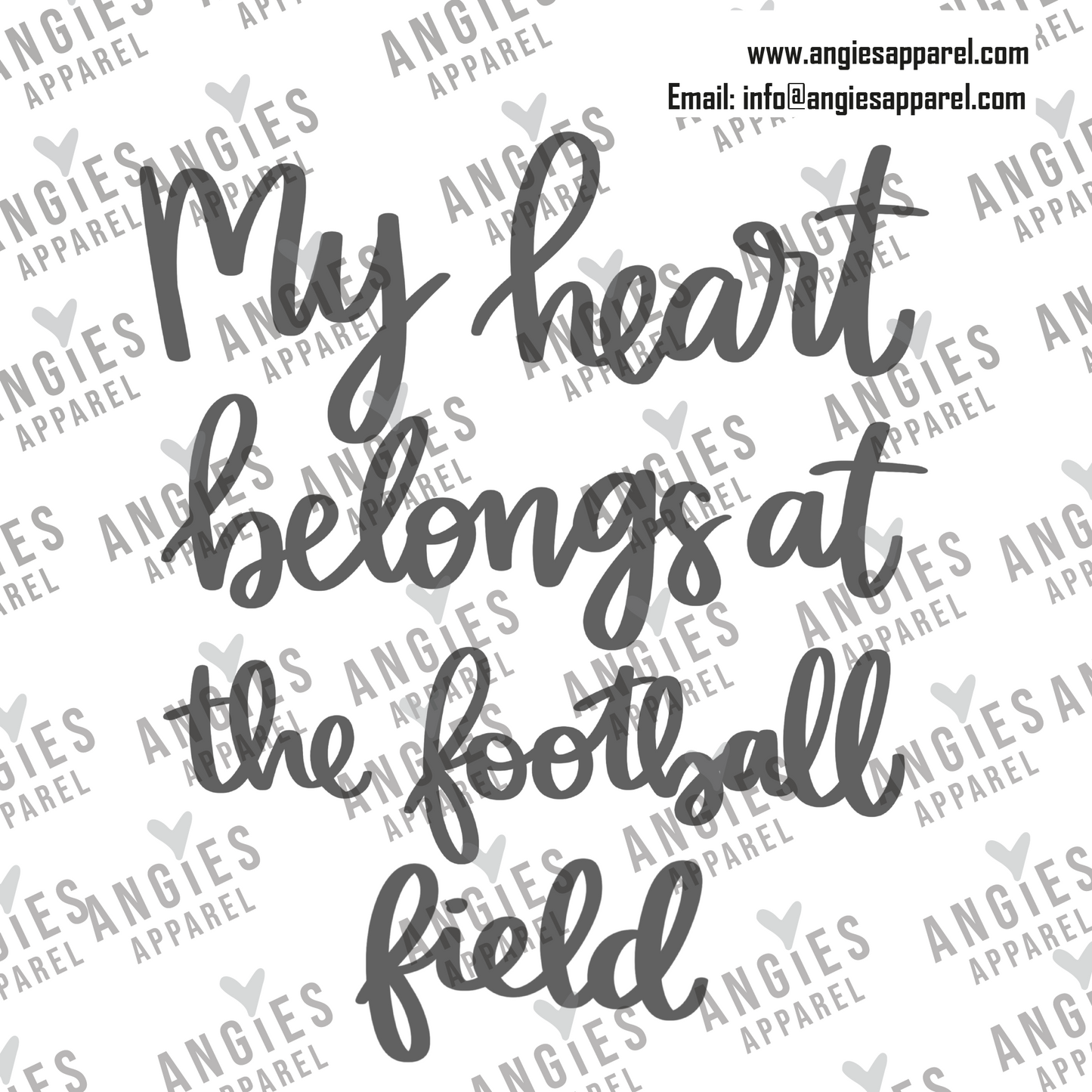 10. Football - My Heart in Football Field - Ready to Press