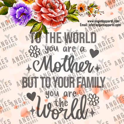 10. You are the World