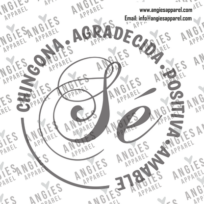 11. Latinas - Se Chingona Agradecida Positiva - Ready to Press