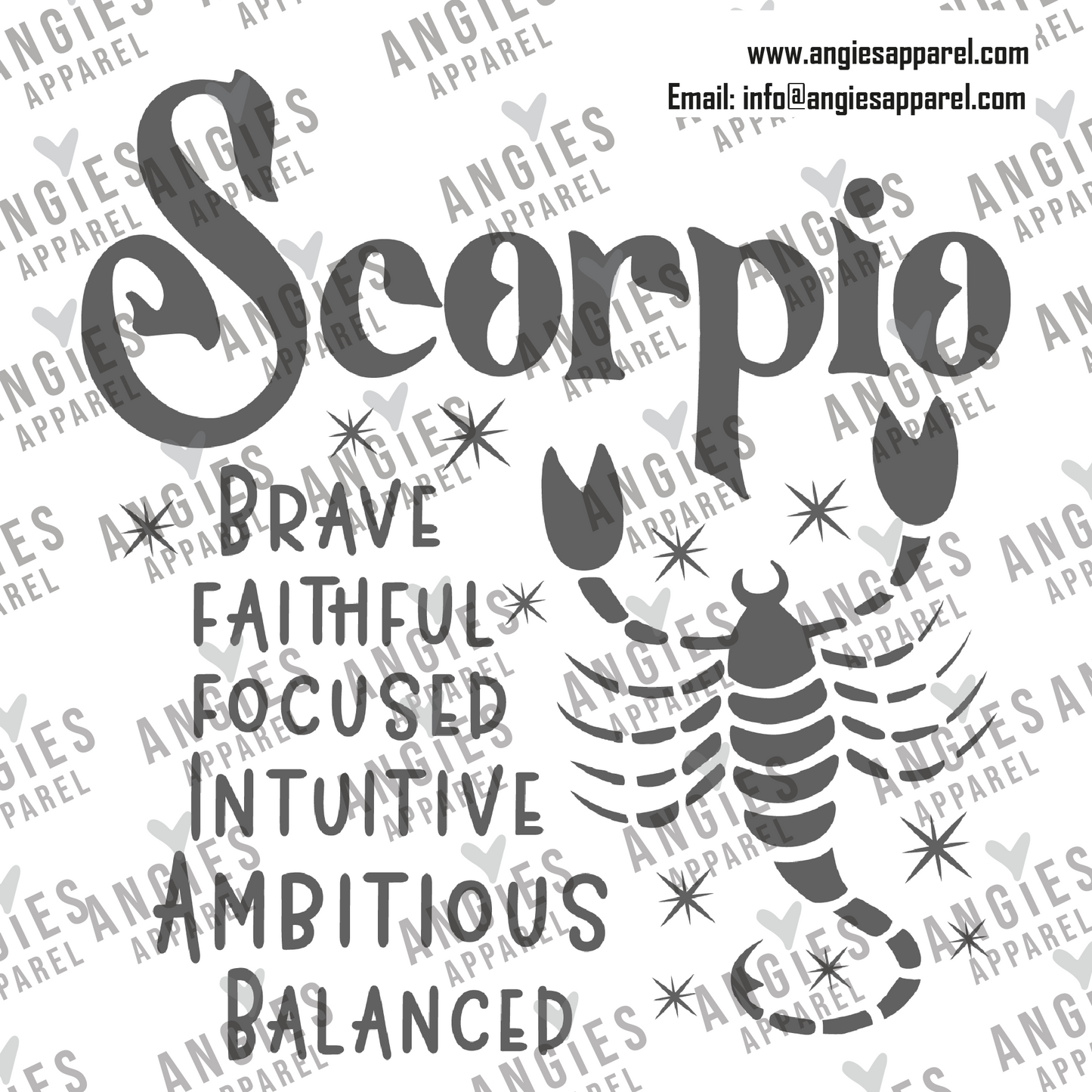 11. Horoscope Design - Scorpio - Ready to Press