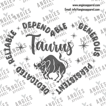 11. Horoscope Heart - Taurus - Ready to Press