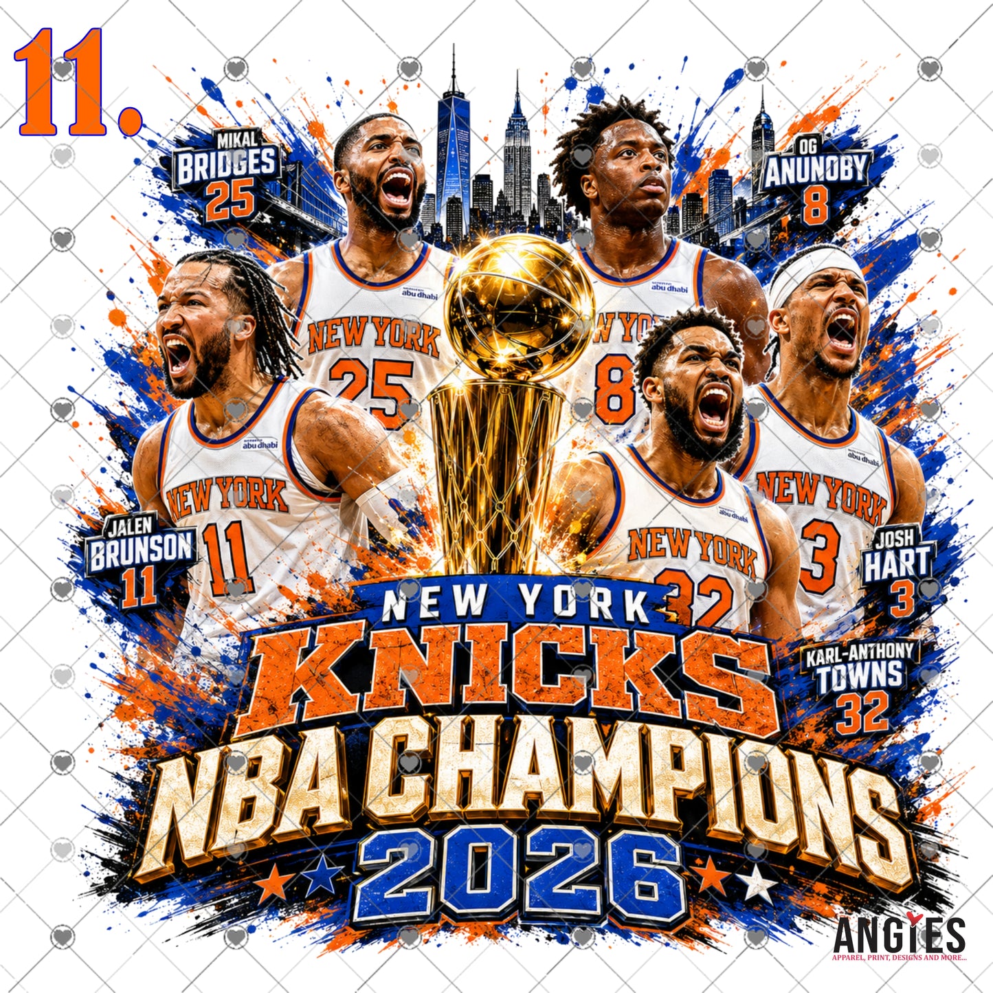 Knicks New York Pride DTF Collection