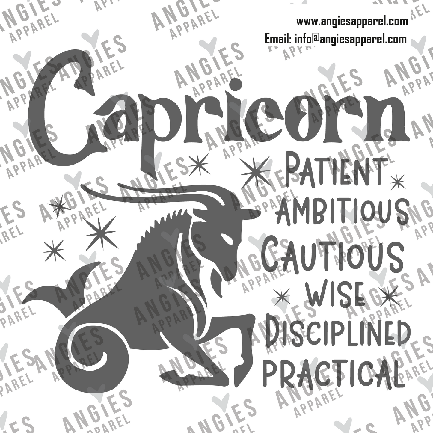 12. Horoscope Design - Capricorn - Ready to Press