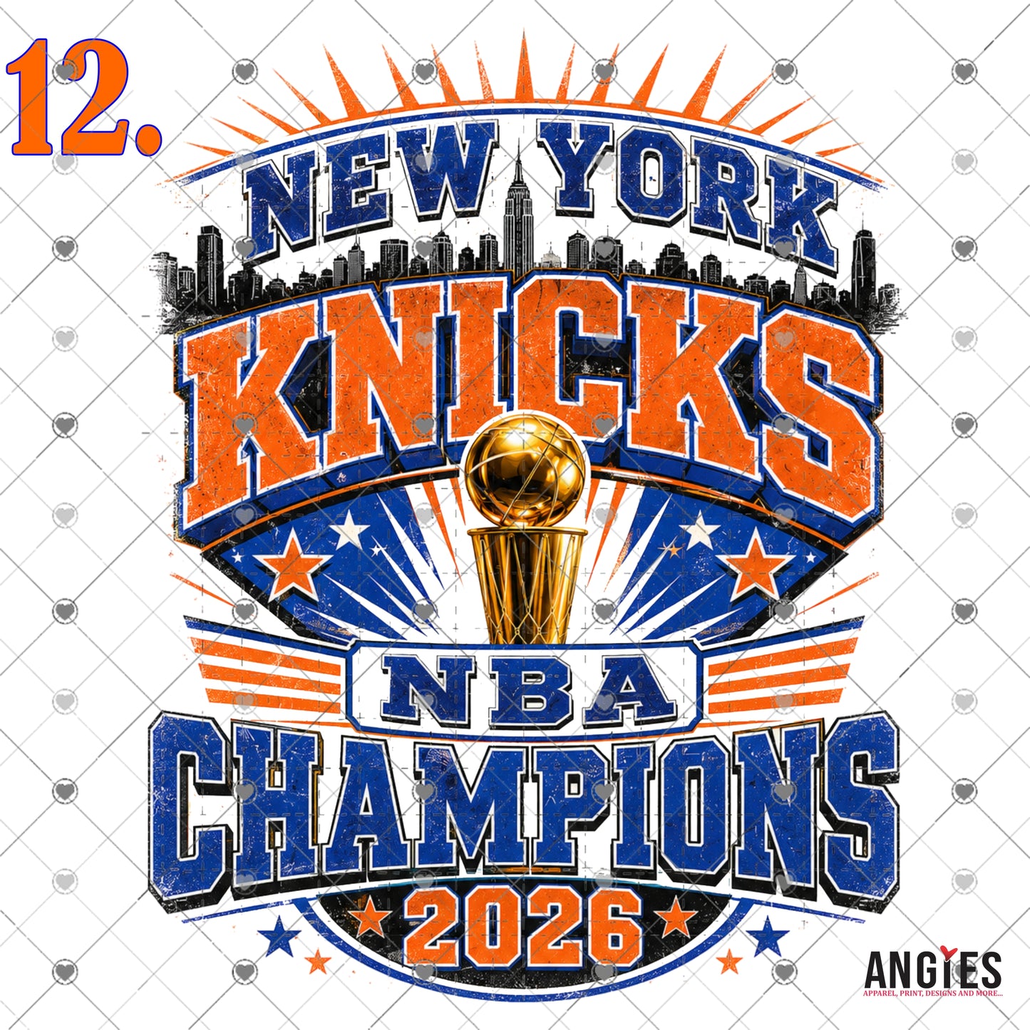 Knicks New York Pride DTF Collection