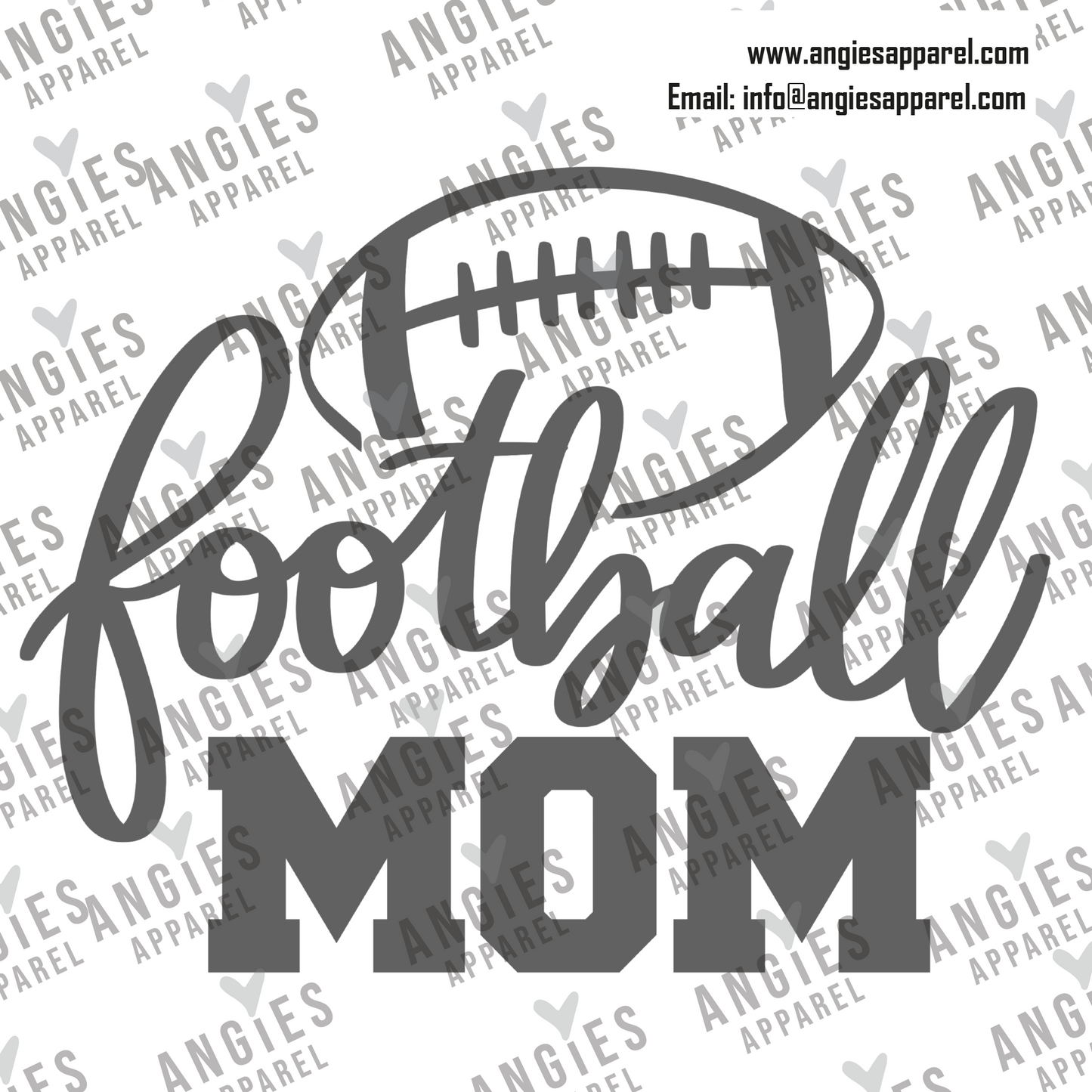 15. Football - Football Mom - Ready to Press