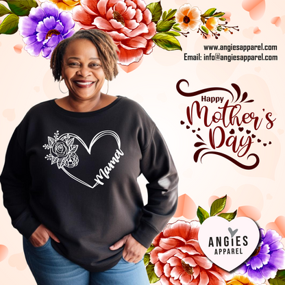 16. Floral Heart - mama