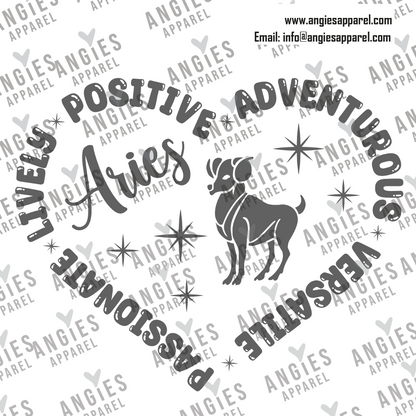 2. Horoscope Heart - Aries - Ready to Press