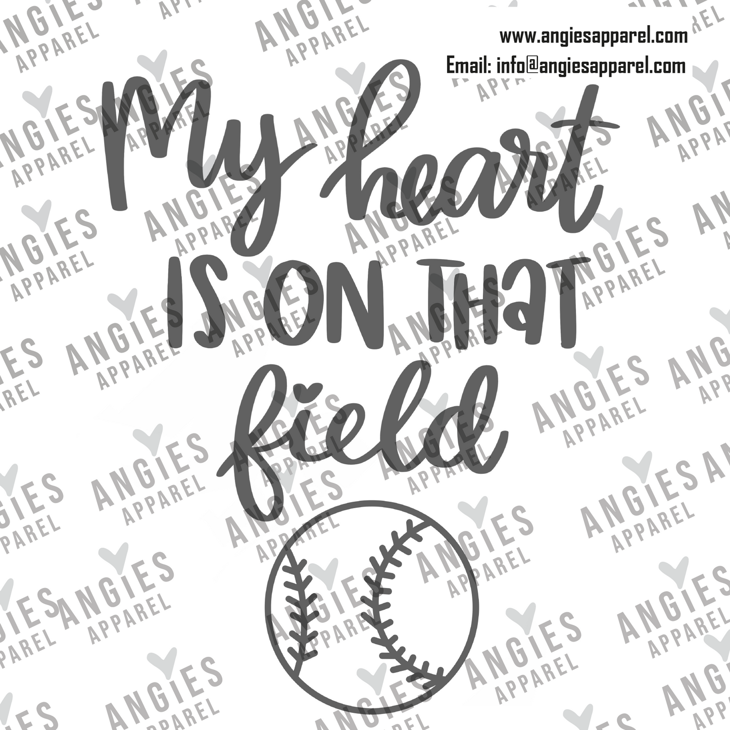 3. Baseball - My heart is on That Field - Ready to Press