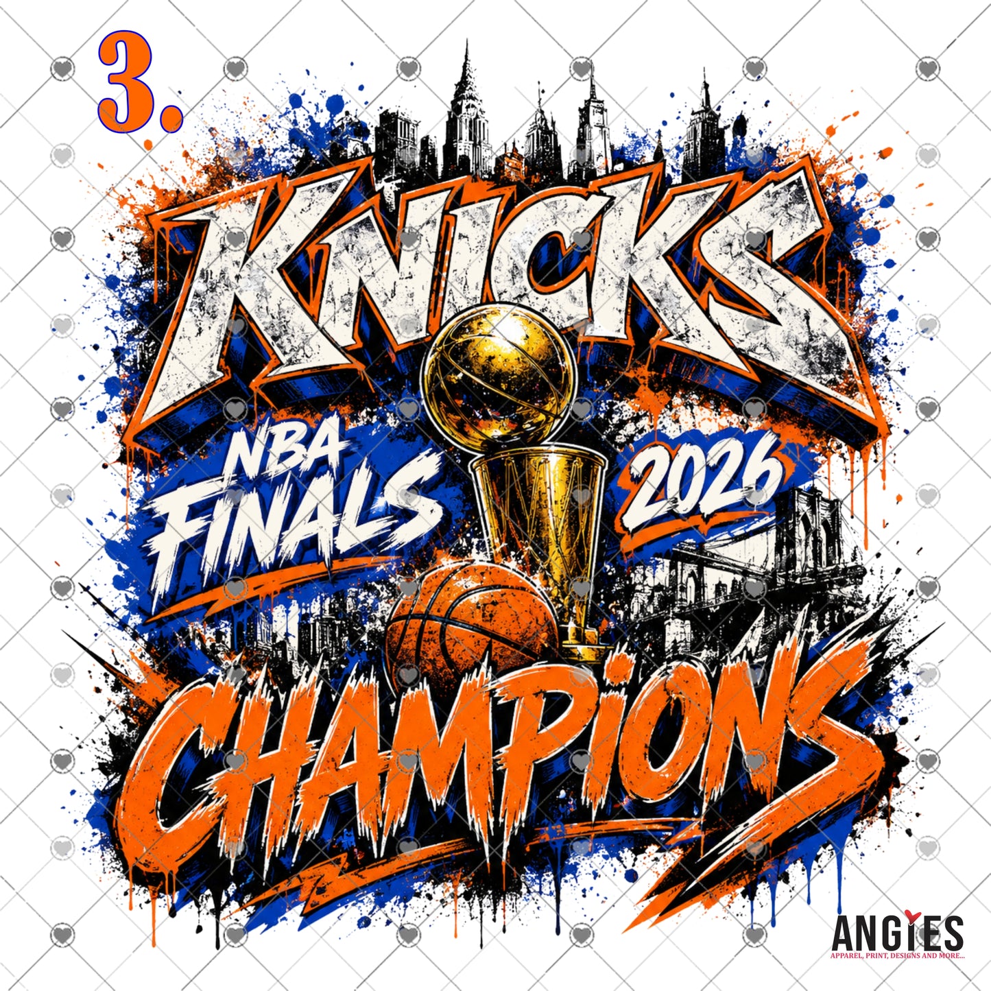 Knicks New York Pride DTF Collection