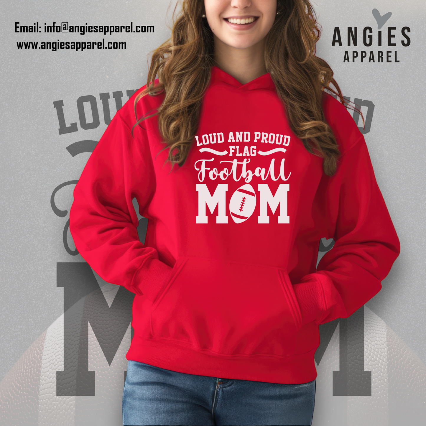 5. Loud and Proud Football Mom