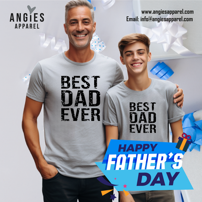 32.Best Dad Ever Distressed