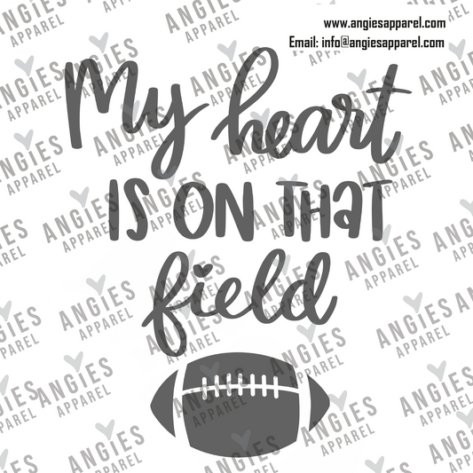 6. Football - My Heart is on that Field - Ready to Press
