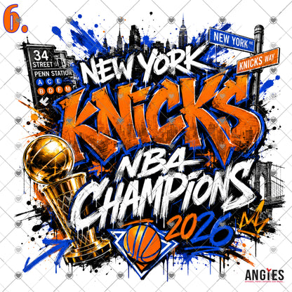 Knicks New York Pride DTF Collection