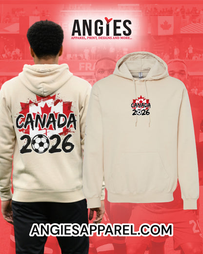 2026 Soccer Fan Crewneck, Hoodie & T-Shirt | Choose Your Country Design