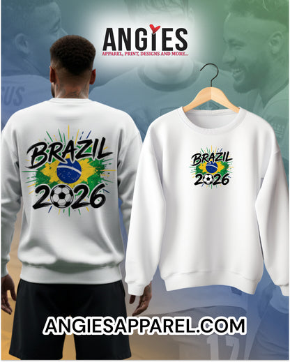2026 Soccer Fan Crewneck, Hoodie & T-Shirt | Choose Your Country Design