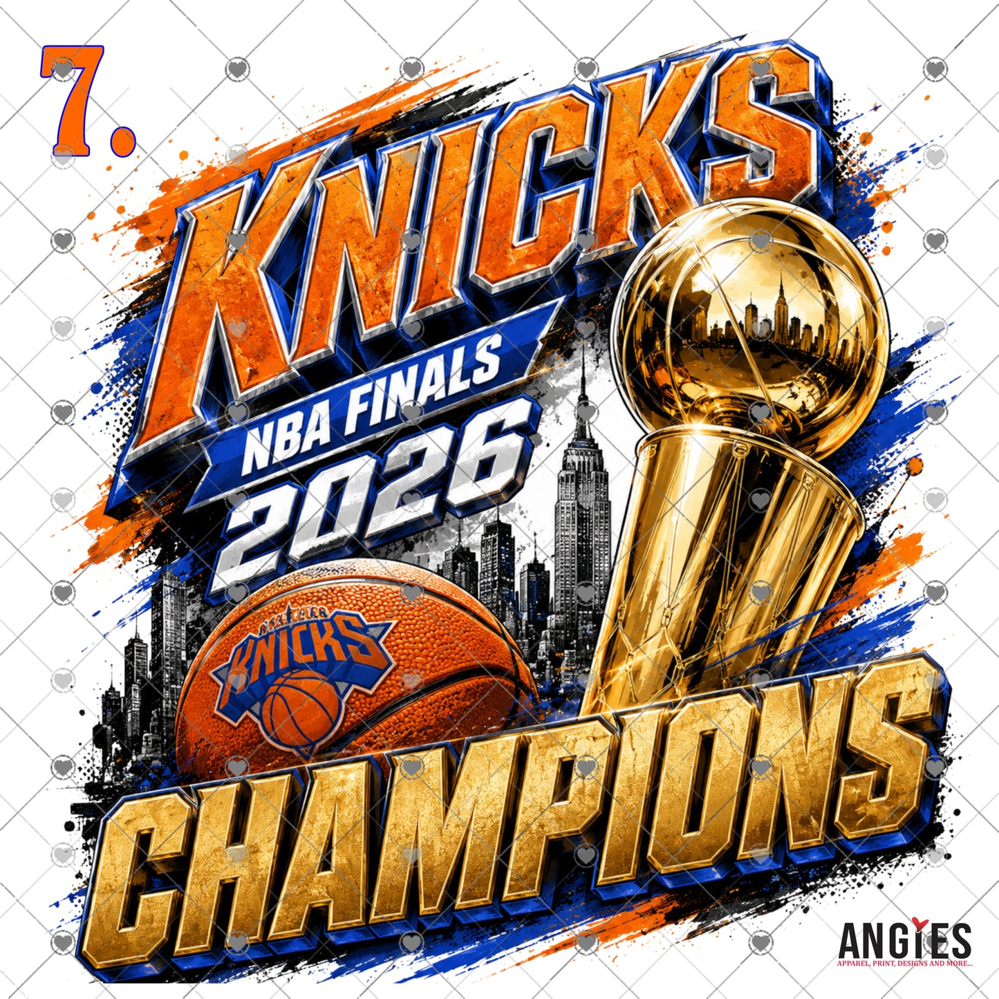 Knicks New York Pride DTF Collection
