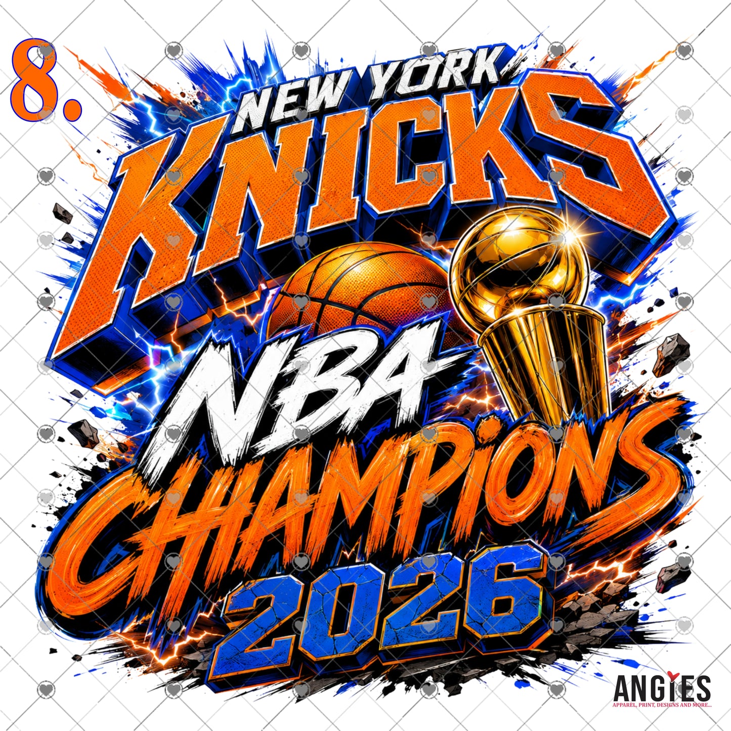 Knicks New York Pride DTF Collection
