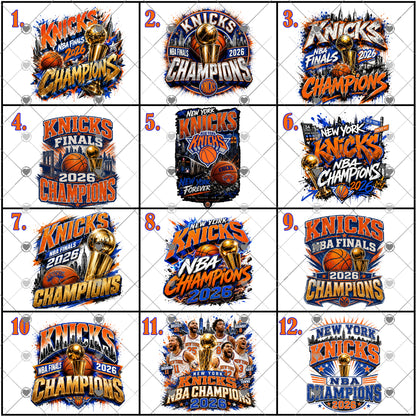 Knicks New York Pride DTF Collection