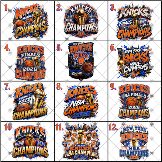 Knicks New York Pride DTF Collection