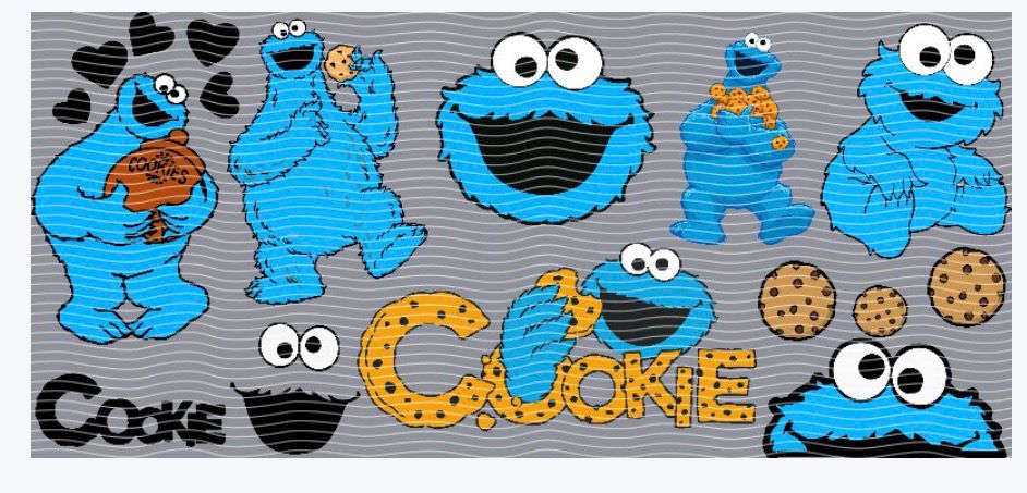 COOKIE MONSTER 1
