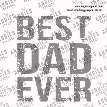 32.Best Dad Ever Distressed