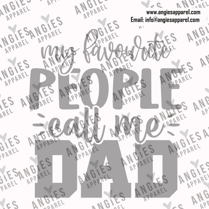 65. My Favourite People Call Me Dad