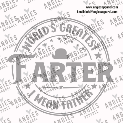 76. Worlds Greatest Farter I Mean Father