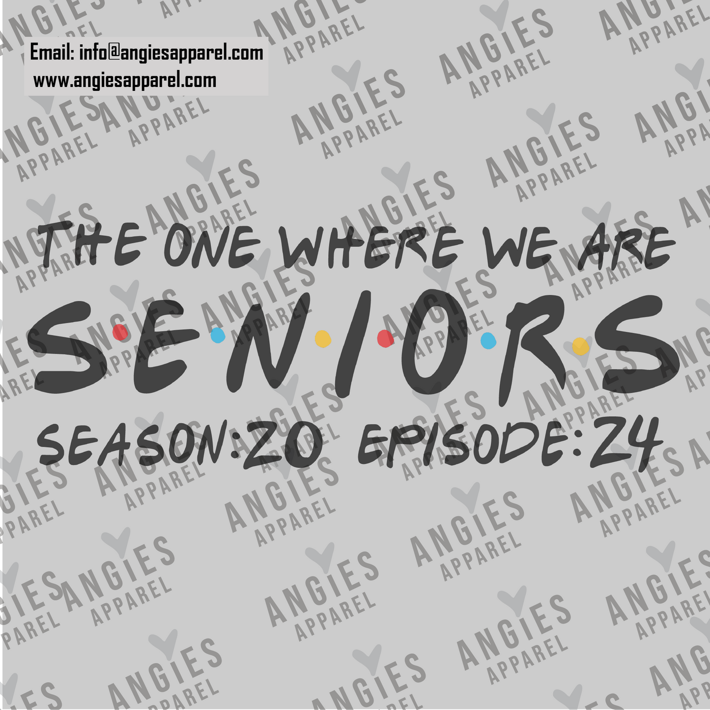 18.seniors the one when we are season 20 episode 24