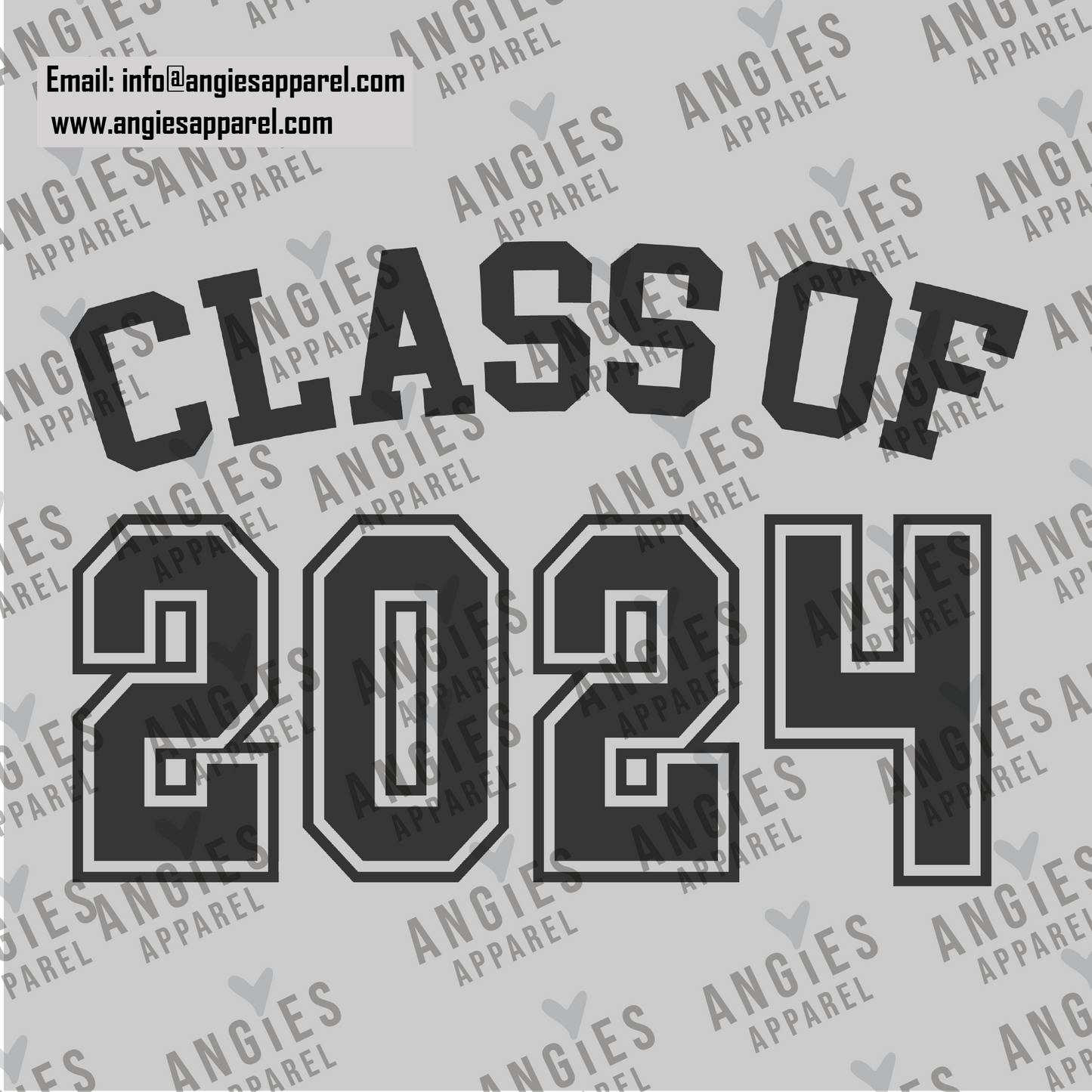 11. Class Of 2024 Block Arc Design