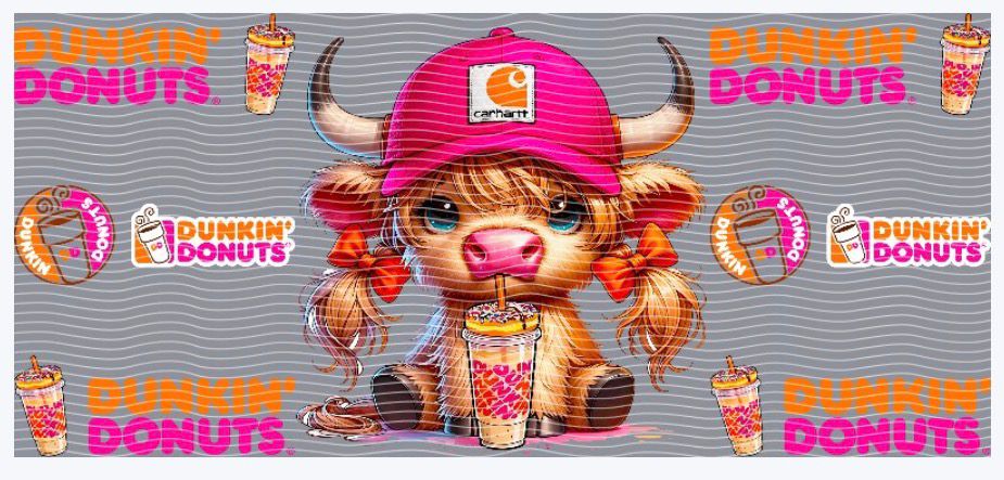 Dunkin Donut Cow 2