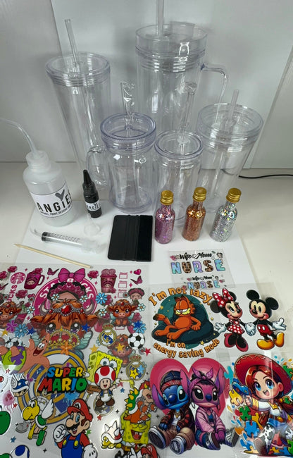 DIY Tumbler Craft Supplies | Cup Making Kit