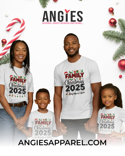 Family Christmas T-Shirts – Choose Your Design