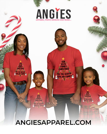 Family Christmas T-Shirts – Choose Your Design
