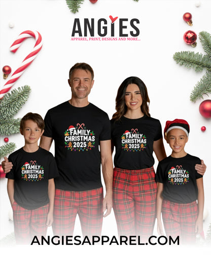 Family Christmas T-Shirts – Choose Your Design