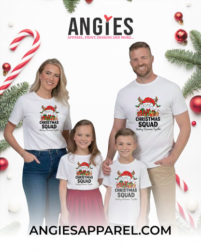 Family Christmas T-Shirts – Choose Your Design