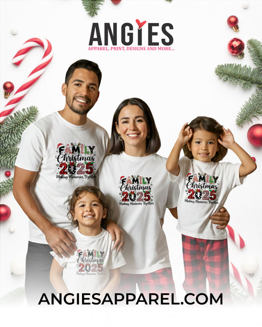 Family Christmas T-Shirts – Choose Your Design