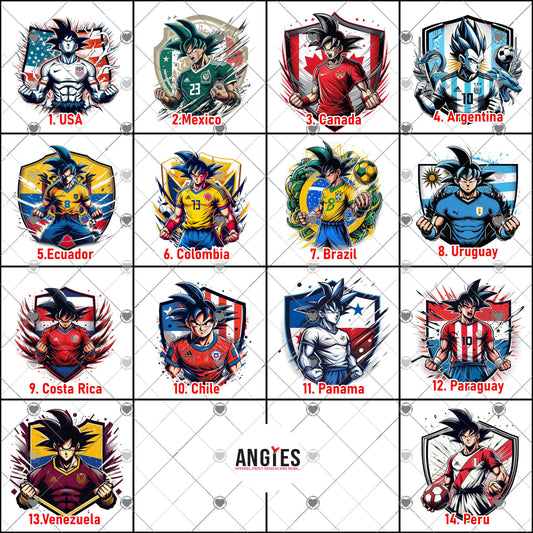 Goku Latin Soccer Collection