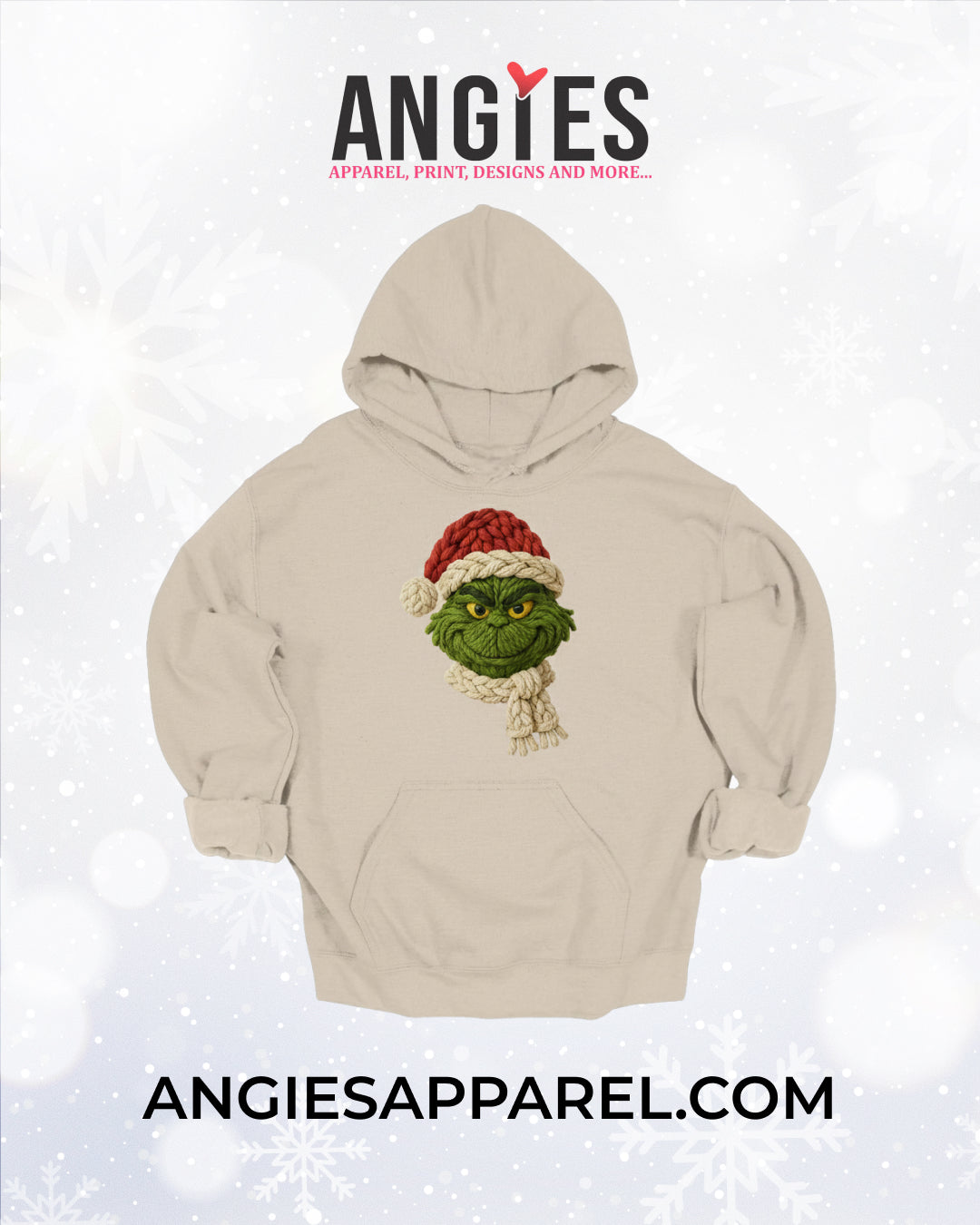 Grinch Christmas T-Shirts & Hoodies – Choose Your Design
