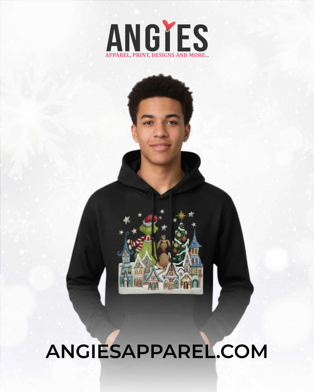 Grinch Christmas T-Shirts & Hoodies – Choose Your Design