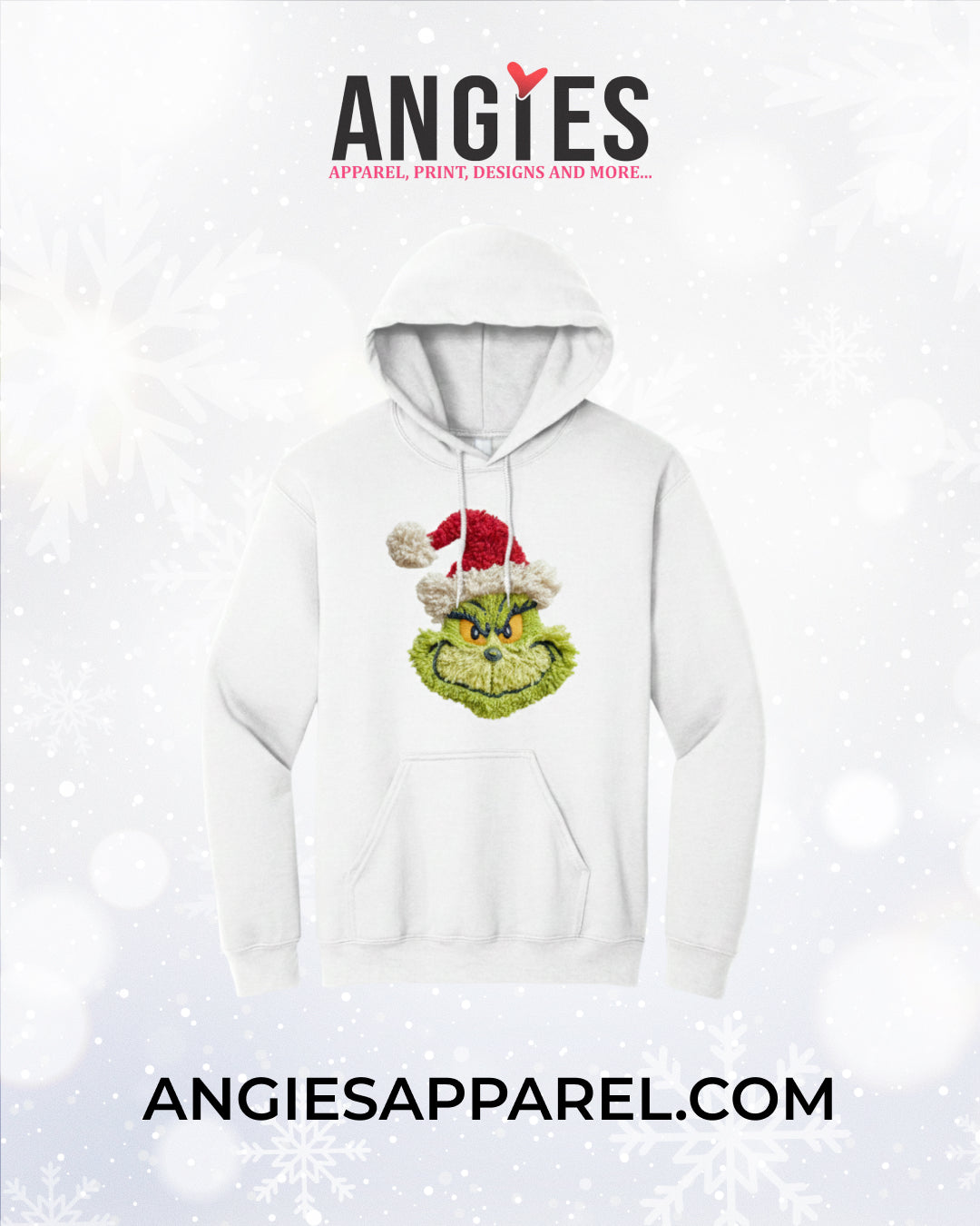 Grinch Christmas T-Shirts & Hoodies – Choose Your Design