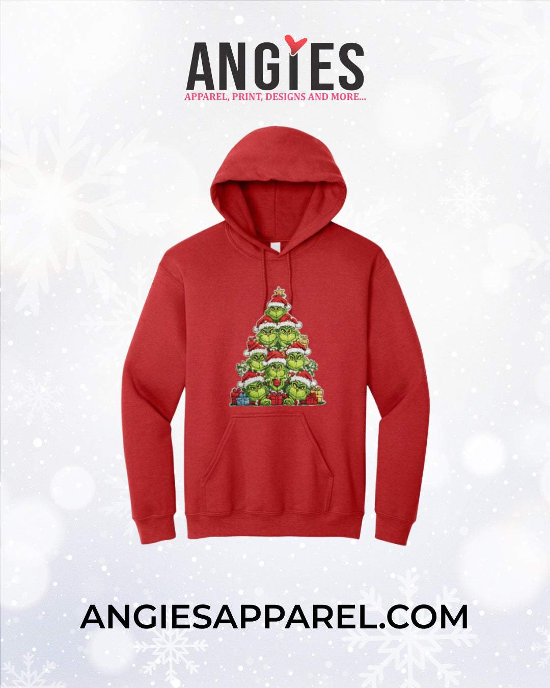 Grinch Christmas T-Shirts & Hoodies – Choose Your Design