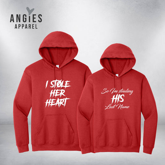I Stole Her Heart / Im Stealing His Last Name - Plus Size